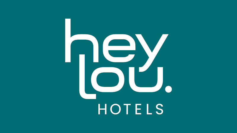 Hey Lou HOTELS Logo
